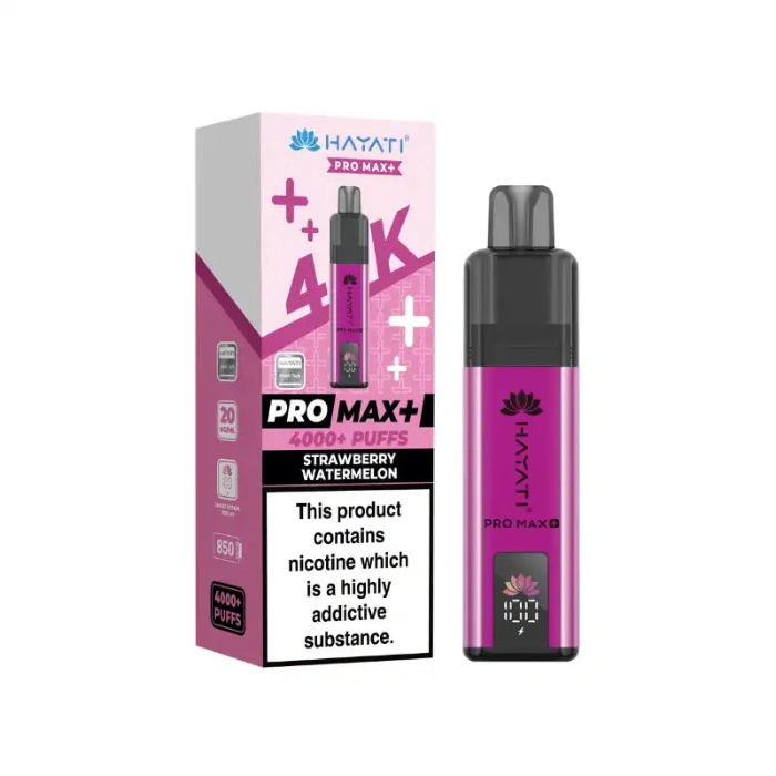 Strawberry Watermelon Hayati Pro Max Plus 4K Prefilled Pod Kit